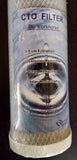 Filter - Activated Carbon CTO replacement cartridges 20"