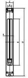 Glass Flow Rate Meter (Rotameter)